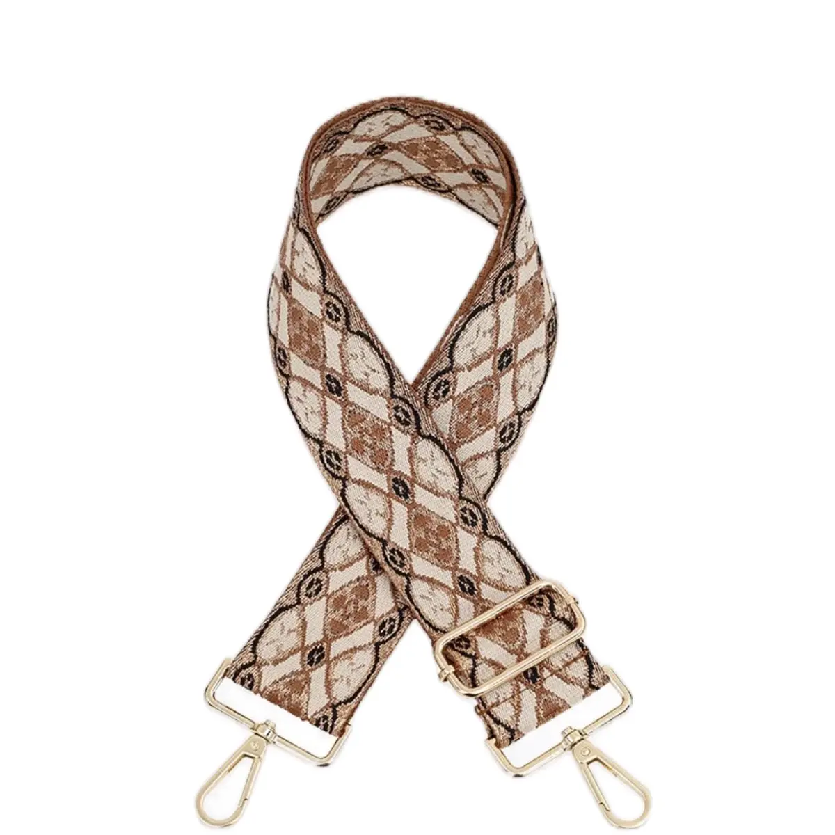 Durable Gold Thread Purse Strap Replacement for Women's Handbags