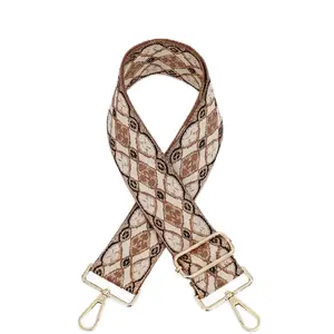 Durable Gold Thread Purse Strap Replacement for Women's Handbags