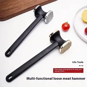 Meat Tenderizer Hammer, Alloy Metal Meat Tenderizer Tool, Home Kitchen Use, Small Kitchen Accessories, RV Kitchen Accessories, Outdoor Kitchen Tools