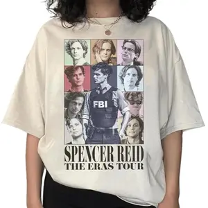 Spencer Reid The ER Tour Shirt, Spencer Reid Merch - Dr Spencer Reid Criminal Minds Shirt, Matthew Gray Gubler Shirt, Character - Movie Shirt, Unisex Cotton Graphic Shirt Fabric Top