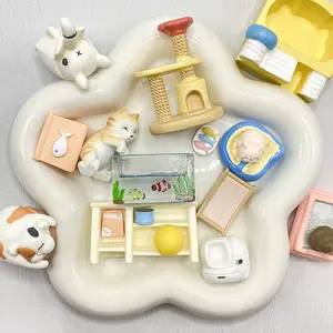 Spoiled Kitty Live Mix – Mixed-Size Resin Cabochons for DIY Crafts, Phone Cases & Resin Art