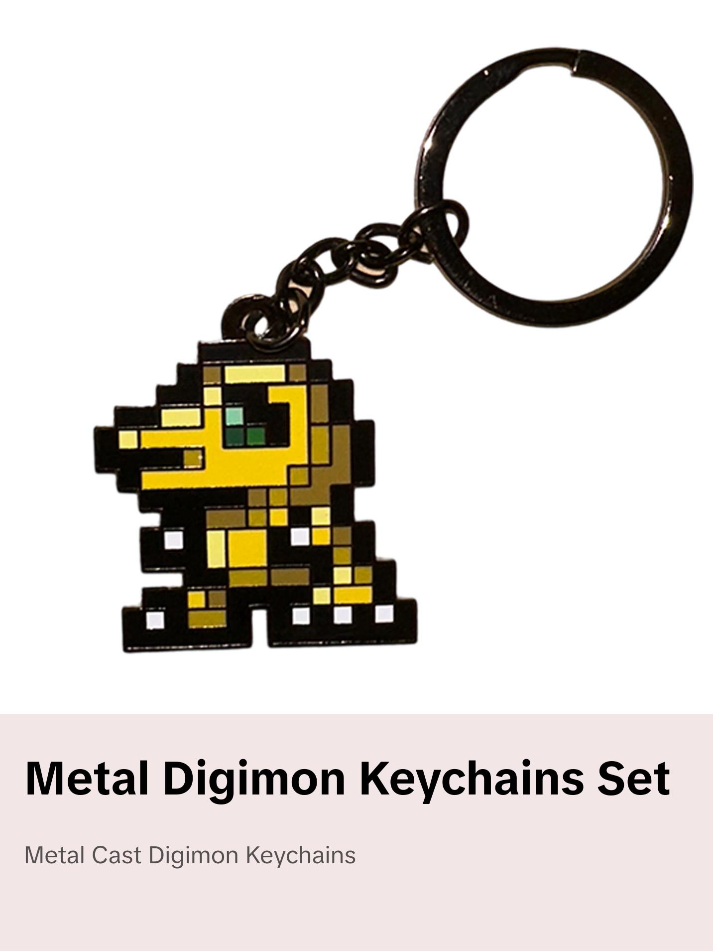 Digimon Keychains