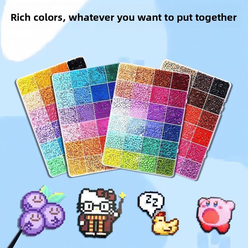 DIY bead craft kit for children, 3D bead supplementary beads, high-quality mard fusion beads