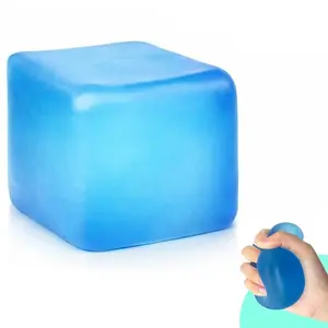 Premium Block Squeez'M Cube –  Toy for Kids & Adults - Sensory Fidget for Stress Relief, Focus & Play – Colorful, Durable, Gift-Ready