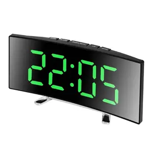 LED Curved Electronic Clock LED Curved Electronic Clock