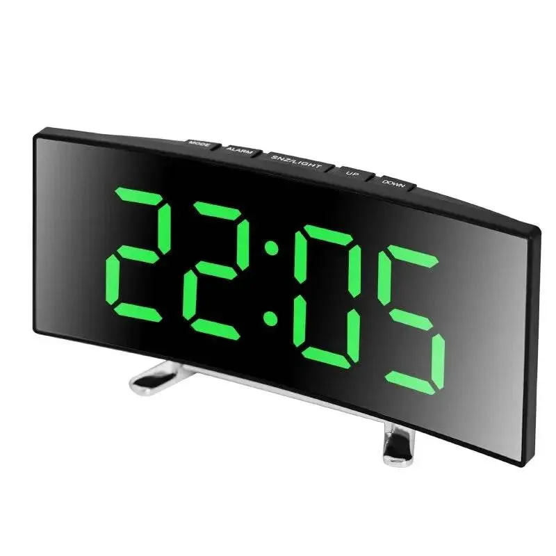 LED Curved Electronic Clock LED Curved Electronic Clock
