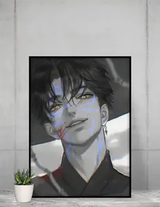 Jinu Kool Sajaboyz Kpop Poster – Demonhunters Print – Room Wall Decor – Photo Picture Art for Home Decoration