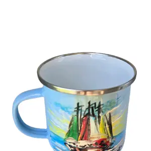 Tas Emaye perfect for soup, Tea or coffee fans.
