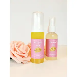 Rose Seaweed Foam Facial Wash & Toner Set