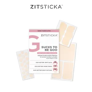 Zitsticks SUCKS TO BE GOO Acne Patches for Face and Body Care - Covers Blemishes and Clears Clogged Pores - Skin Care for Your Skin Barrier - 23 Count