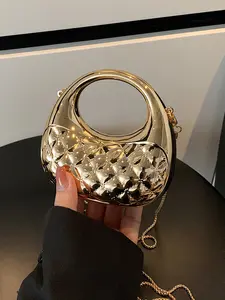 Compact, exquisite, lightweight, retro shoulder bag, fashionable, simple, stylish, personalized crossbody bag, Casual Trendy Handbag, niche design, versatile texture red envelope, suitable for shopping, dating, attending parties, Fashion Crossbody Handbag