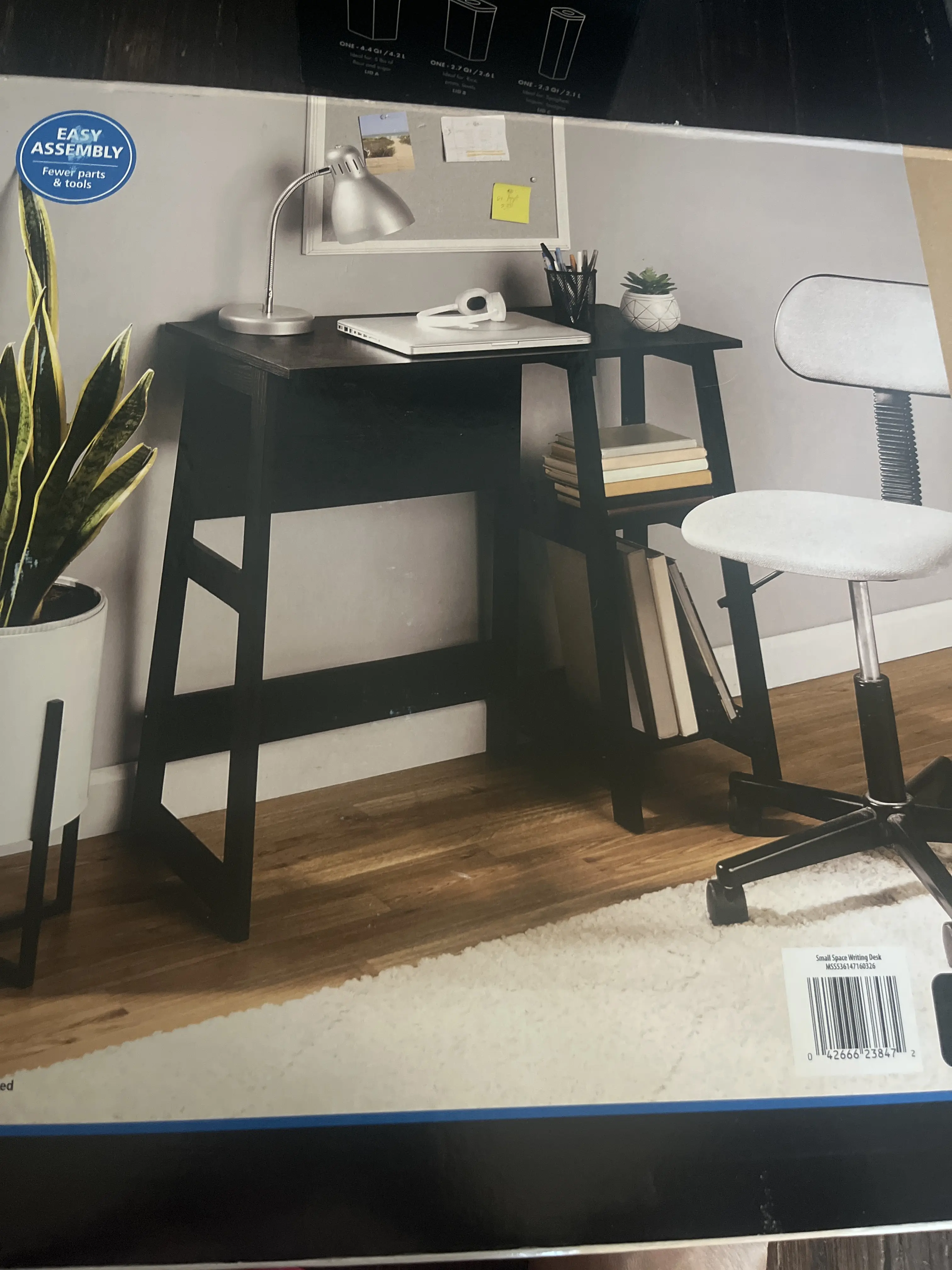 Mainstays small space writing desk