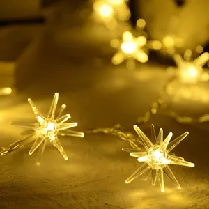HOLIDAY DECORATION STAR STRING LIGHTS - BATTERY POWERED