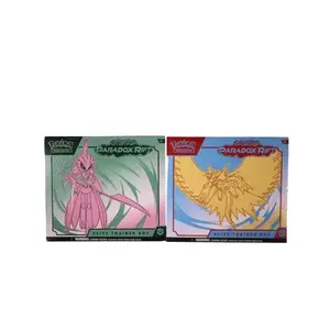 Pokémon TCG: Scarlet & Violet Paradox Rift Elite Trainer Box Iron Valiant Roaring Moon 9 Booster Packs 65 Sleeves 6 Energy Cards ETB Sealed English TCG Boosterbox