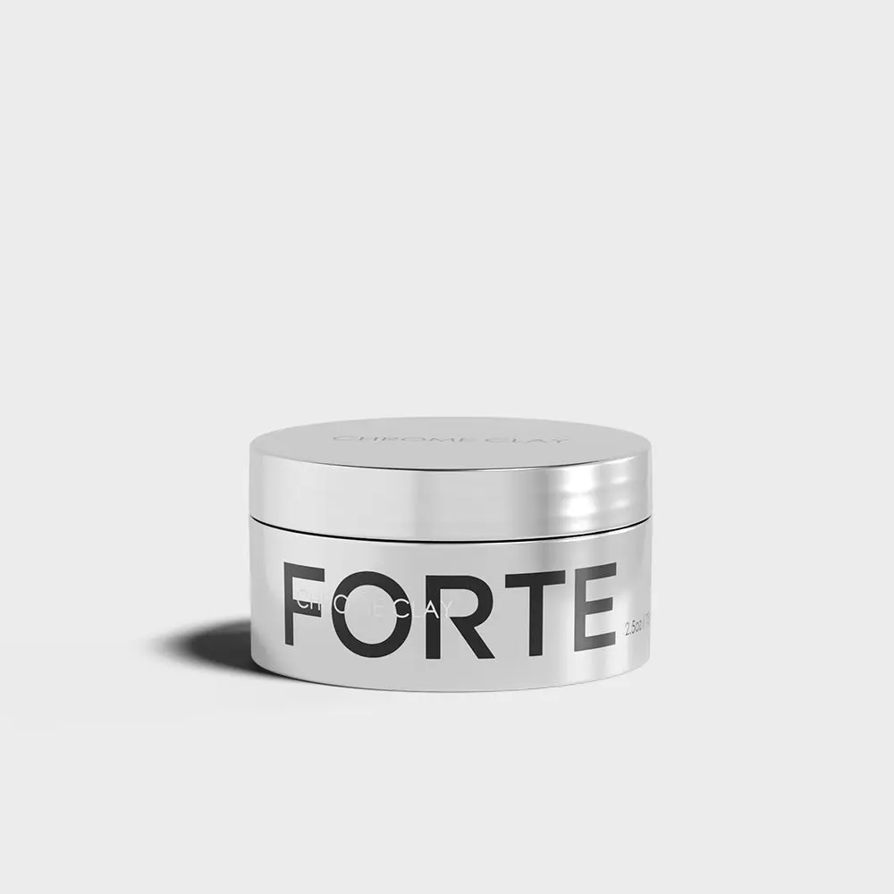 Chrome Clay - Strong Hold & Matte Finish 2.5 Oz Chrome Clay - Strong Hold & Matte Finish 2.5 Oz