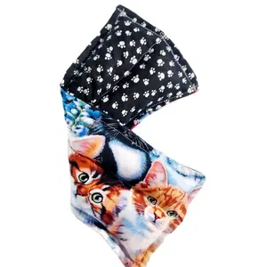 Cats, eye bag, therapeutic heating-cooling rice bag, heat pad, cold pack, rice bag, pain relief, migraine relief