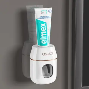 Automatic Toothpaste Dispenser, Wall Mounted Toothpaste Squeezer, Bathroom Supplies, Bathroom Gadgets, Home Supplies