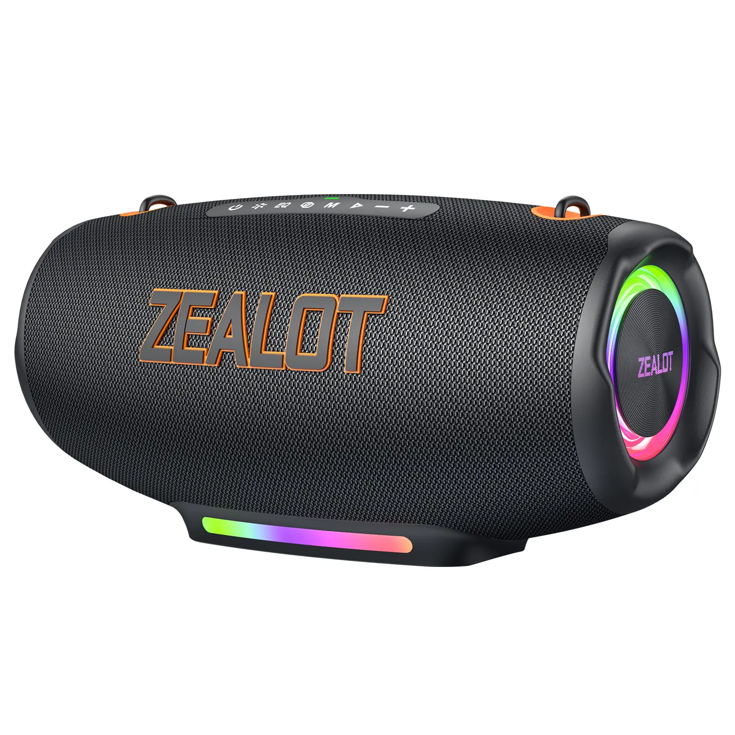 Zealot Portable Outdoor Waterproof Bluetooth-compatible Speaker, 100w Power, Large Sound, Bass Boost, RGB Lights, Long Battery Life, Fast Charging, Outdoor Wireless Speaker