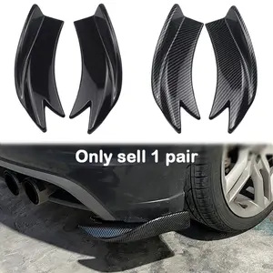 Car Modification Rear Bumper Spoiler Size Surround, Rear Diffuser Lip Decoration, Rear Corner Guard, Rear Lower Scoop Piece