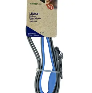 it's medium to Large, Beagle, Labrador water proof, odor free.