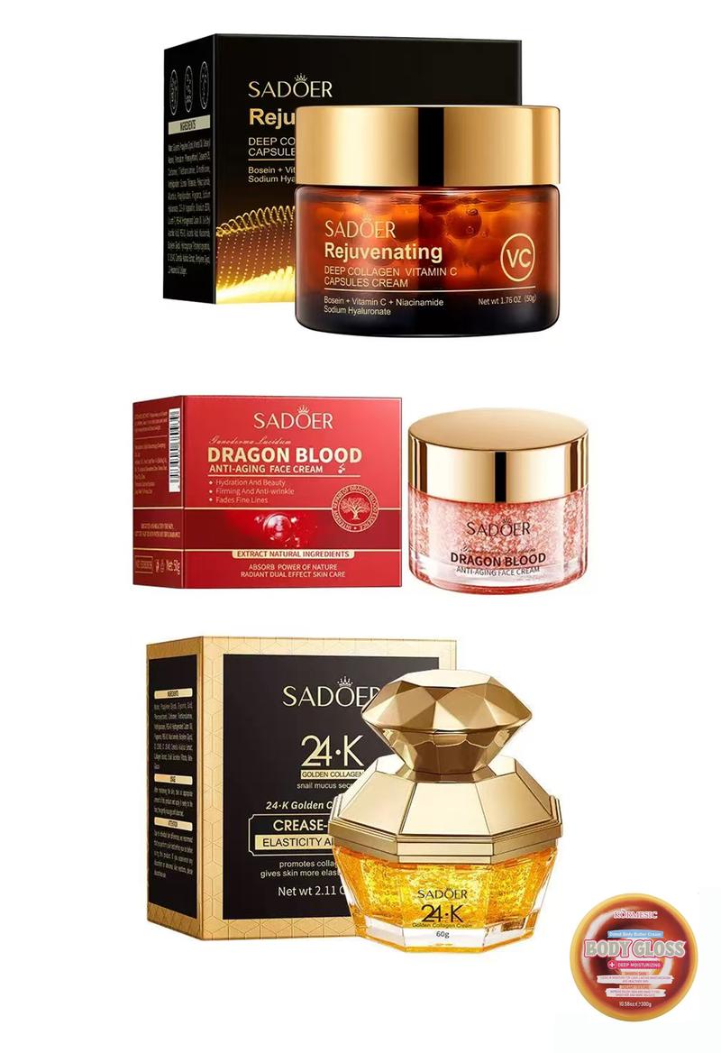 The Ultimate Luxury Skincare DUO Gift Set!  (Repair + Lift + Brighten) Buy 2 Complete Sets & Get the Viral DONUT Body Butter FREE! Always Selling Out!