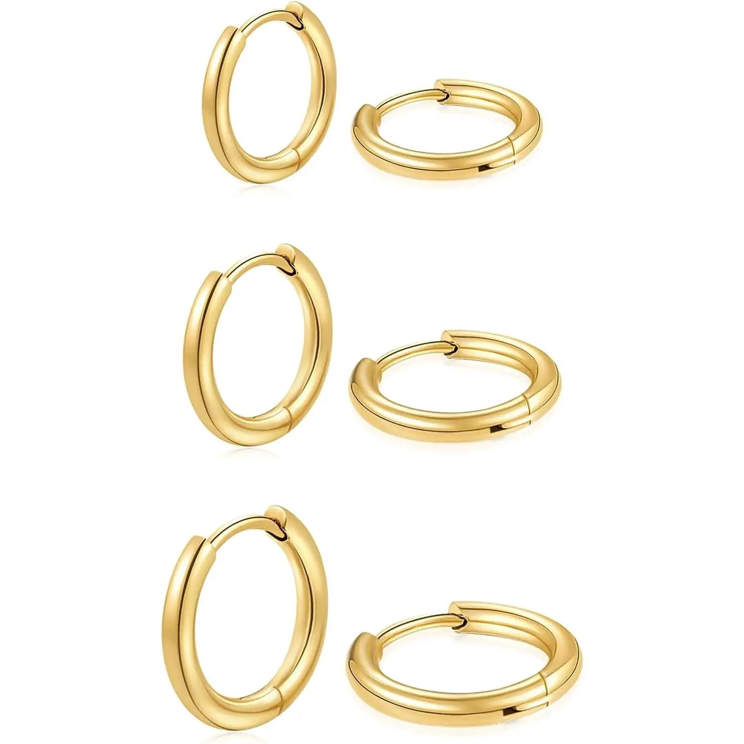 Gold-8/10/12mm