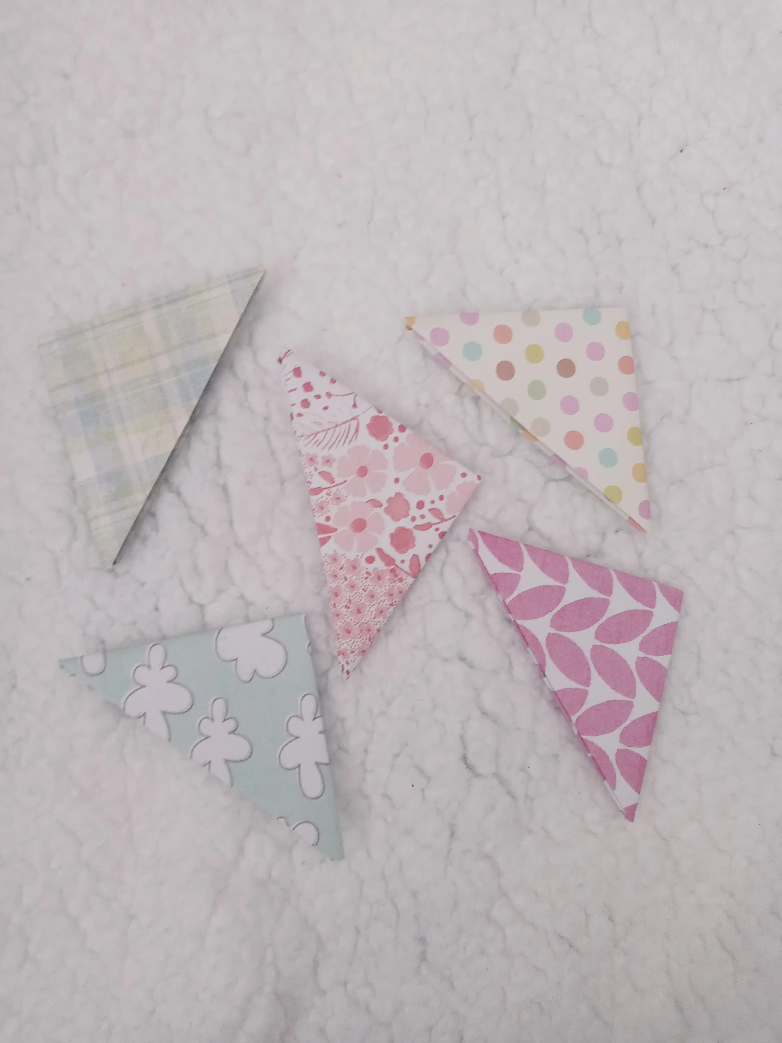 Handmade corner booksmarks