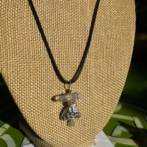 Mushroom Quartz Necklace