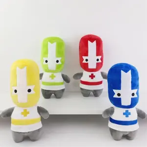 2026 new  Popular Castle Crashers Cute Plush Doll Toy Gift for Kids Cartoon Plush Style Soft Bedroom Toys Can As Pillow
