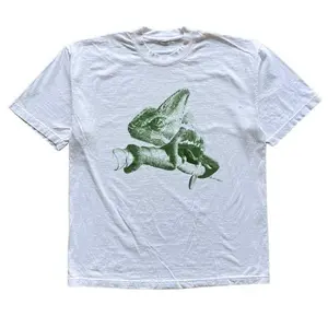 Green Chameleon – funny, quirky, aesthetic, gift idea, graphic tee Tee Unisex T-Shirt Short Sleeves
