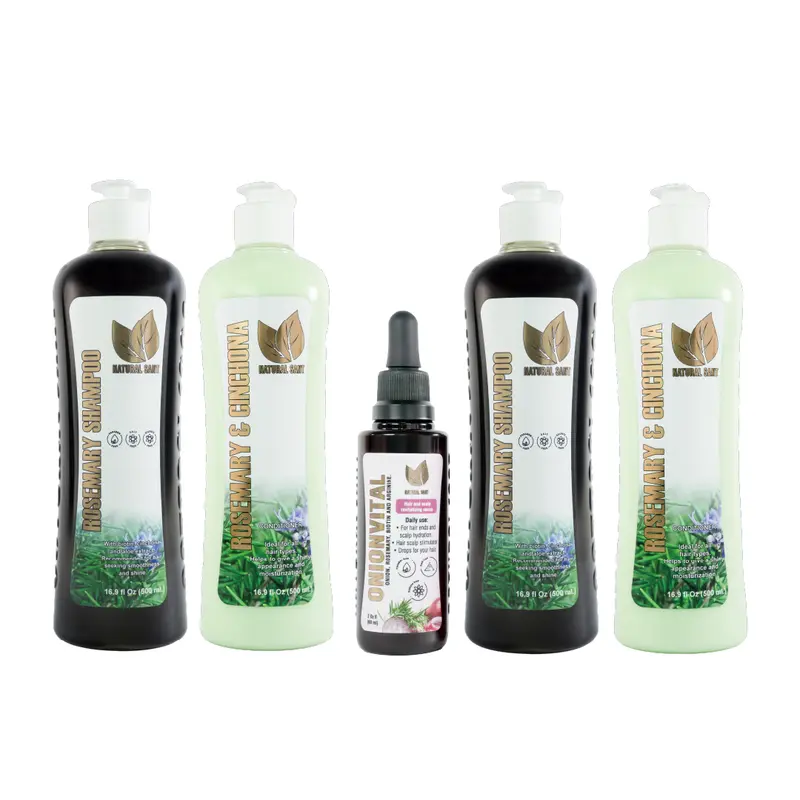 Natural Sant Rosemary BUNDLE - 2 Rosemary and Cinchona sets + Onionvital Serum