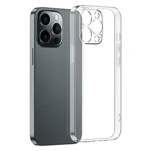 Transparent phone case.Simple soft silicone