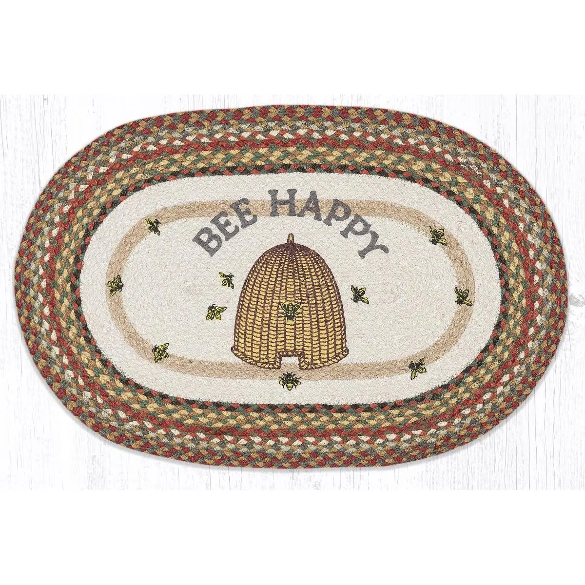 212 MAIN OP-300 Moth-Proof Embroidered Musical Patch - 20x30 in. Oval Bee Motif Embroidery Patch for Toys & Hobbies, Music Accessories, Patch Embroidered, Embroidery Patches