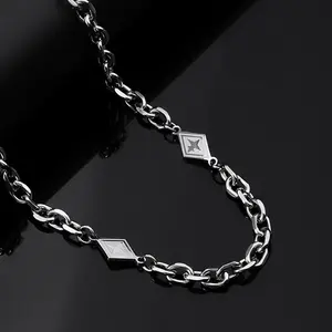 Elegent Star Adjustable Silver Chain Necklace with Delicate Star Accents & Adjustable Length 16.14-19.69 Inches for Everyday Elegance