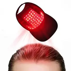 Near Infrared Light Therapy Hair Growth Cap, LED Bulb, Electric Anti-Hair Loss Hat, Scalp Massage Device, New Model Lhm-003, Hair Growth Product, Haircare