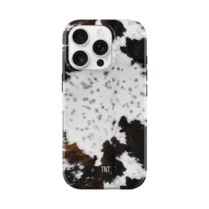 Faux Spotted Cowhide (NOT REAL) Style 2 Tough Western Phone Case