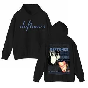 Casual Deftones Hoodie - Standout Streetwear for Alternative Rock Fans