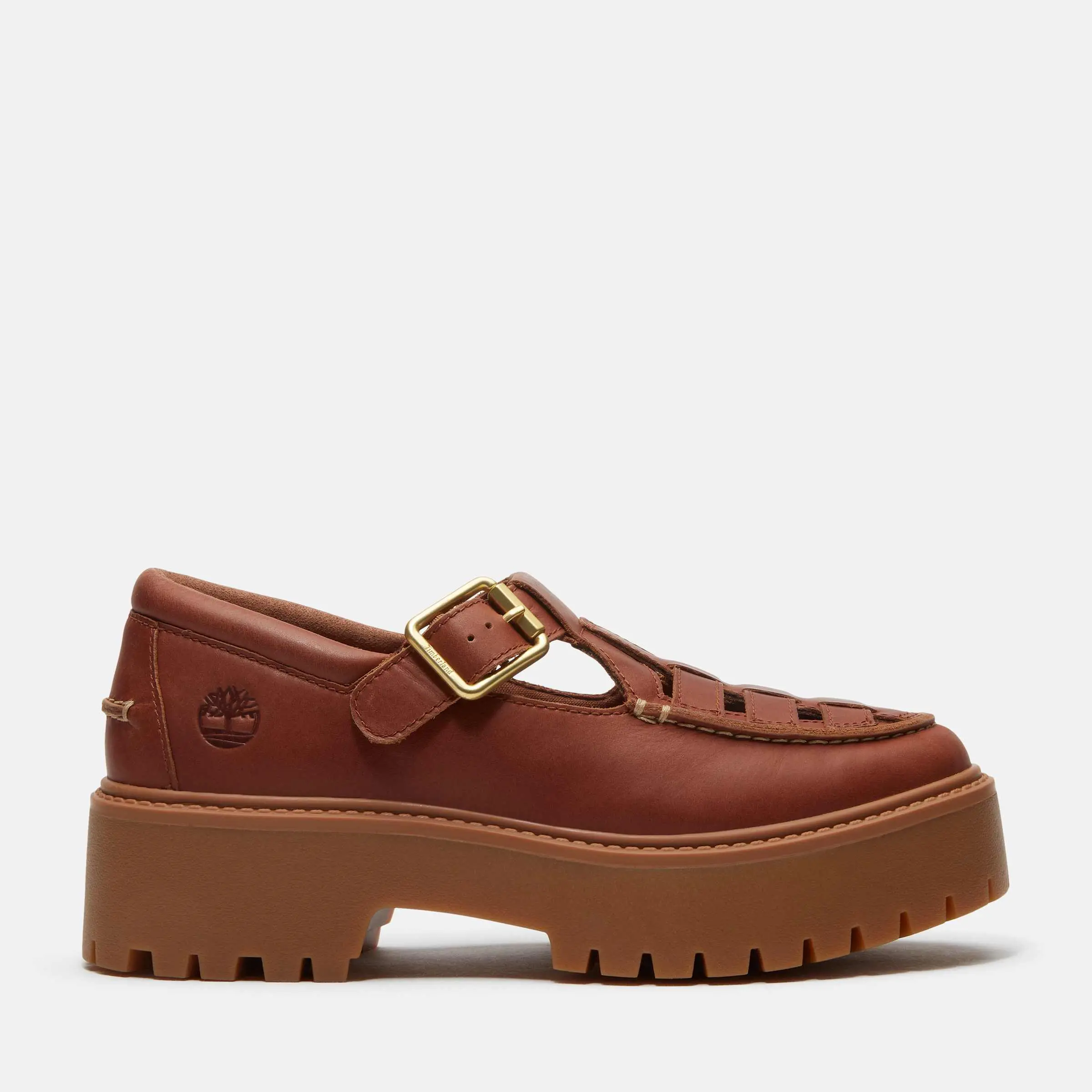 Timberland Women's Stone Street Platform Buckle Shoe Timberland Women's Stone Street Platform Buckle Shoe