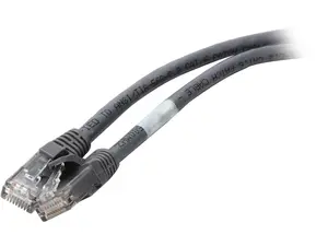 C2G 22016 Cat6 Cable - Snagless Unshielded Ethernet Network Patch Cable, Gray (15 Feet, 4.57 Meters)