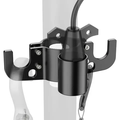 Heavy-Duty Aluminum Boat Trailer Towing Chain Organizer - 2" Hitch Accessory, Tangle-Free Towing, 7-Way Plug Protection, Brake Cable Tidy, Elevated Chain Stays, Neat Storage, Easy Installation, Docking & Anchoring Equipment for Campers