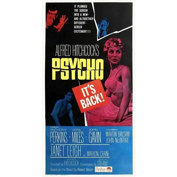 Psycho Movie Poster Print (11 x 17)