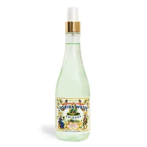 Murray & Lanman L&K Florida Water Cologne 12 Fl.oz Spray Bottle Unisex Perfume with Light Florals & Lemon Notes Cooling Calming Made in the US