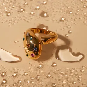 Snake Multicolor Ring