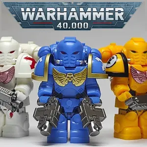 Warhammer Space Marine Minifigure for Warhammer 40K Collectors & Fans