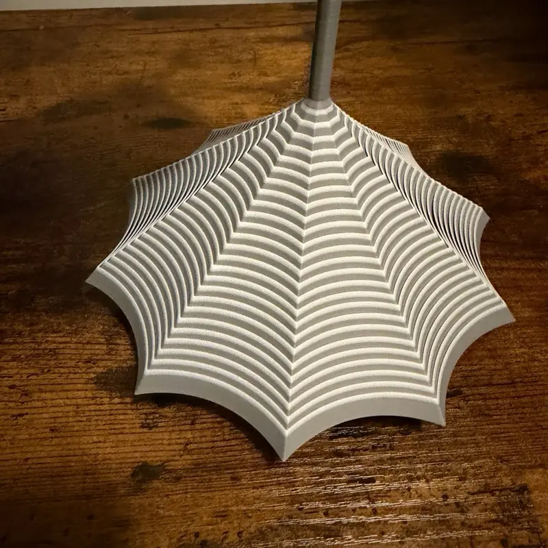 3D Printed Curved Star Fidget - Unique Design for Stress Relief and ...