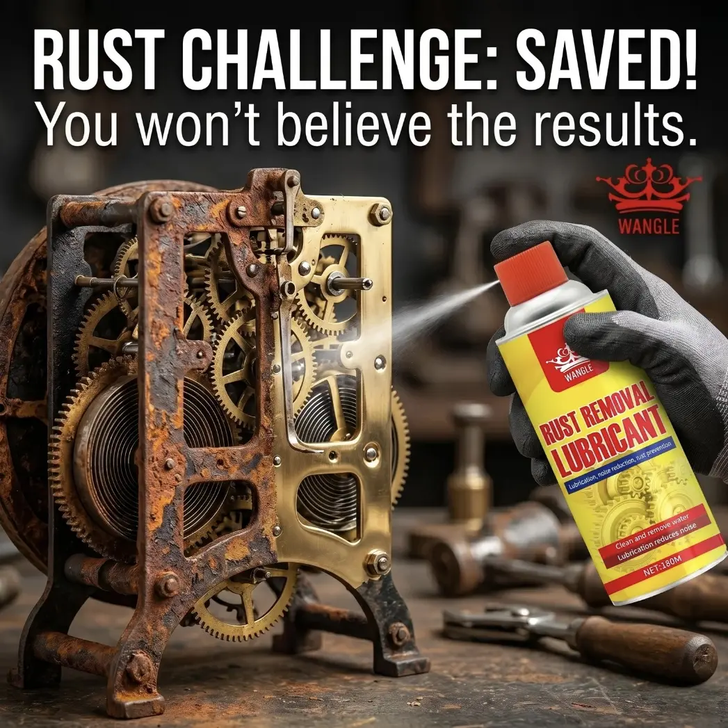 Fast Rust Remover - Multi-Function Automotive & Motorcycle Metal Care Fluid, Anti-Rust Lubricant, Squeak Noise Reducer