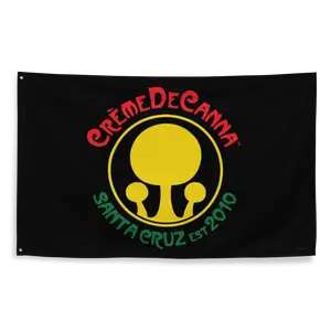 Creme De Canna Rasta Trichome Flag