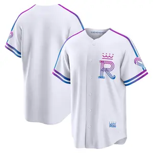 Unisex Baseball Kansas City Team New Jersey 2026 City Connect Stadium Jersey - White