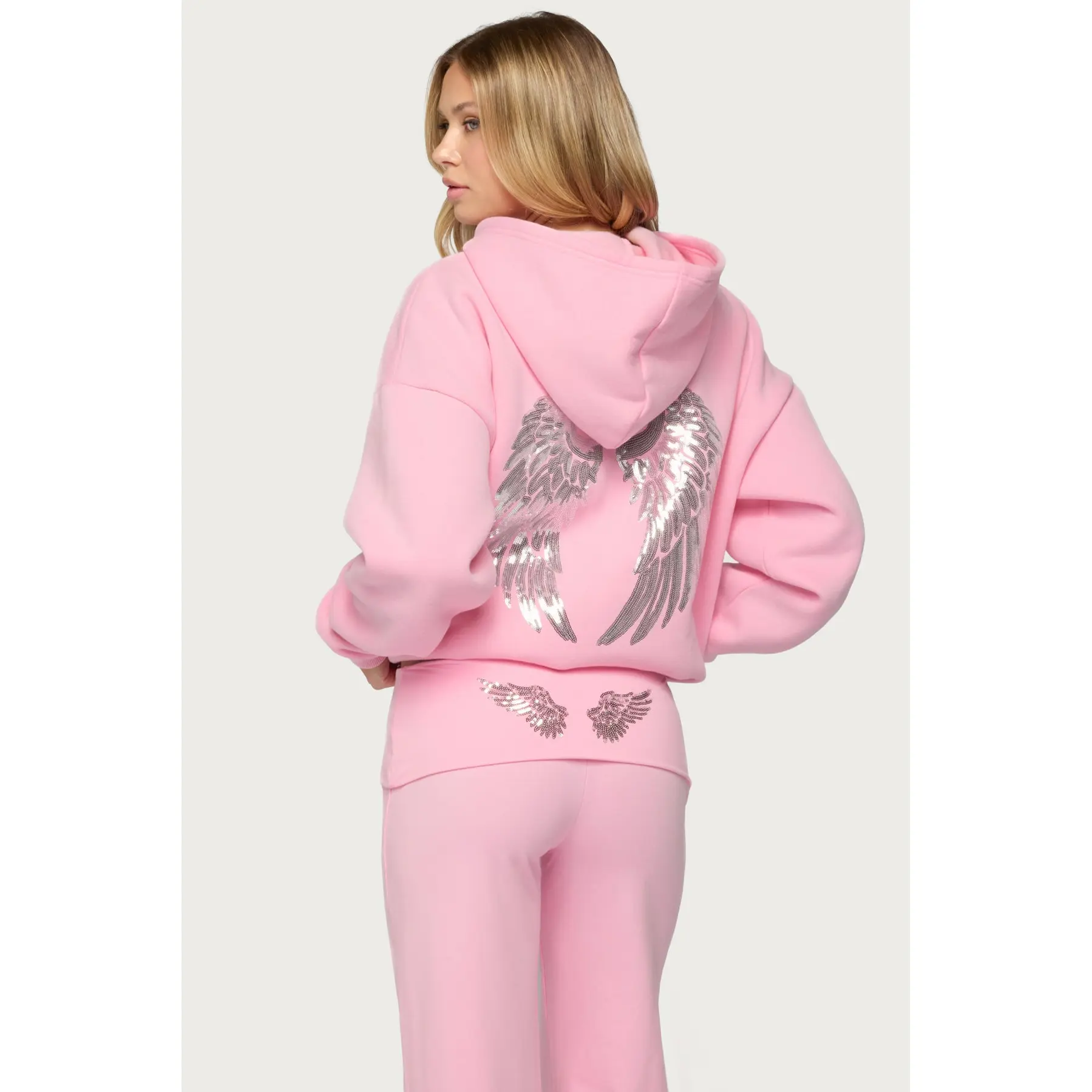 Angel Energy Sequin Hoodie