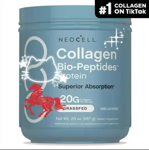 2x NeoCell Collagen Peptides Powder | 22oz | Super Hair, Skin, and Nails | Superior Absorption | Grassfed Protein Supplement | Advanced with 18 Essential Amino Acids
